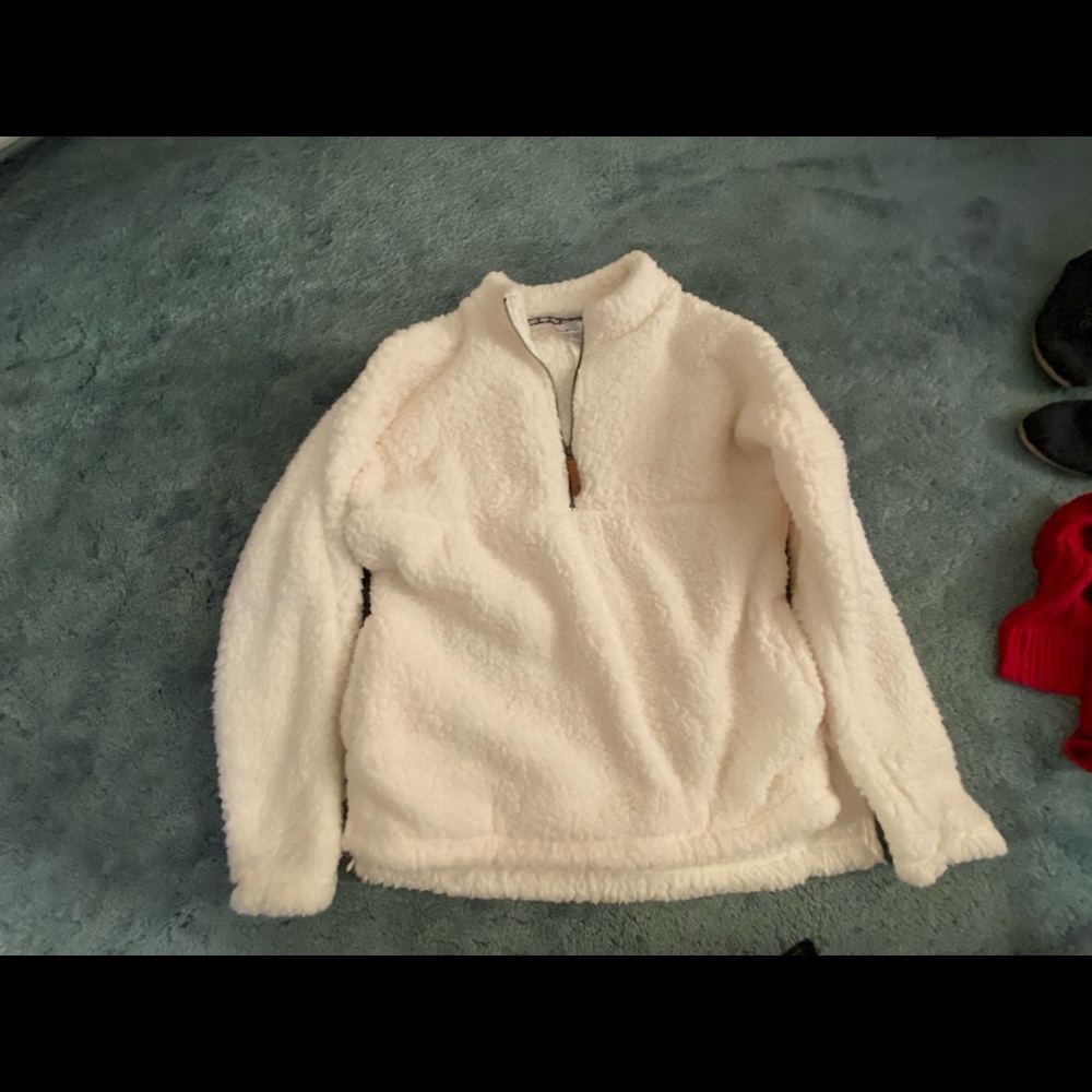 Sherpa Fleece quarter zip